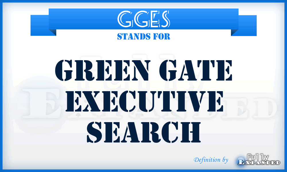 GGES - Green Gate Executive Search