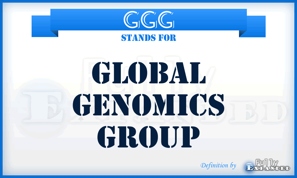 GGG - Global Genomics Group