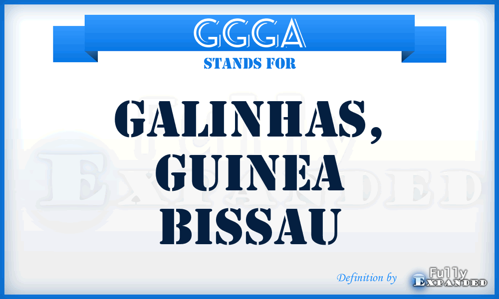 GGGA - Galinhas, Guinea Bissau
