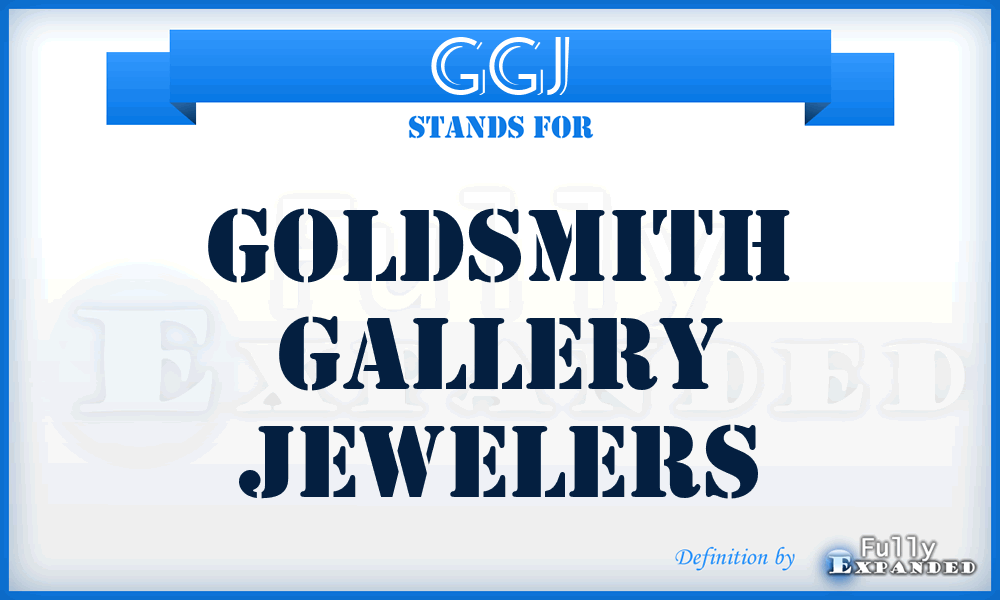 GGJ - Goldsmith Gallery Jewelers