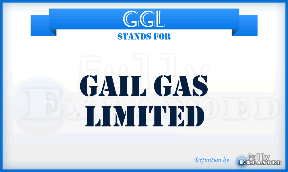 GGL - Gail Gas Limited