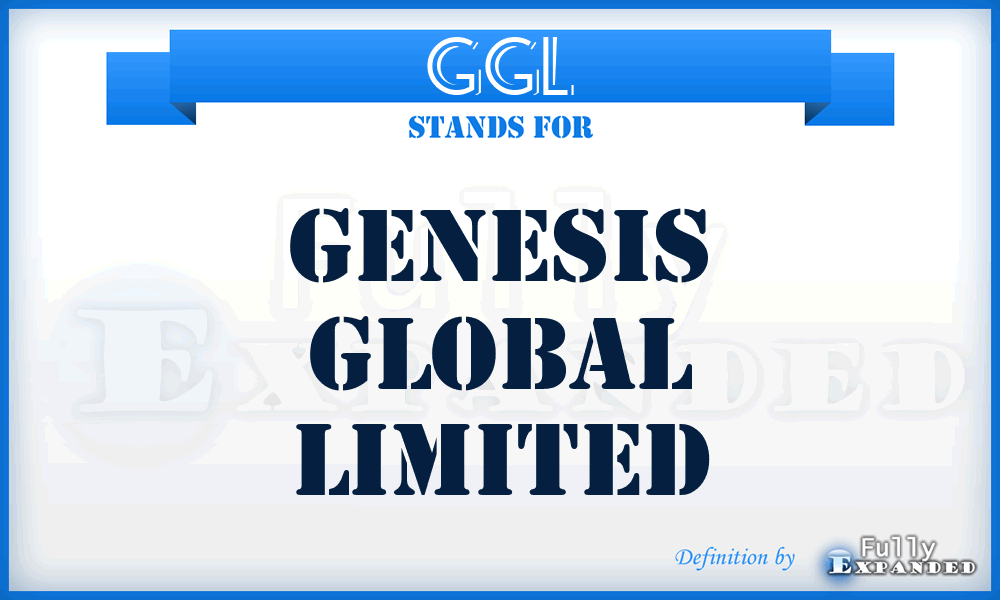 GGL - Genesis Global Limited