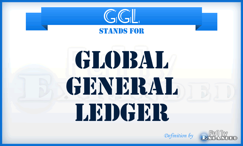 GGL - Global General Ledger