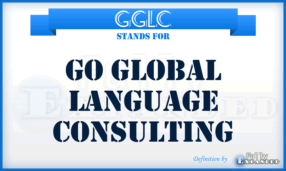 GGLC - Go Global Language Consulting