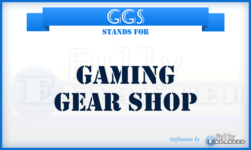 GGS - Gaming Gear Shop