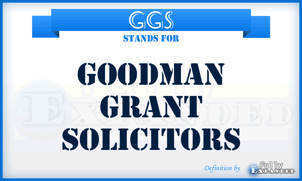 GGS - Goodman Grant Solicitors
