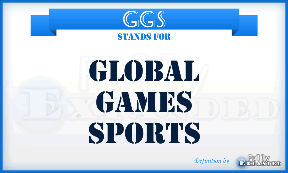 GGS - Global Games Sports