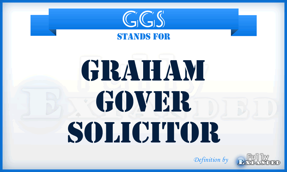 GGS - Graham Gover Solicitor