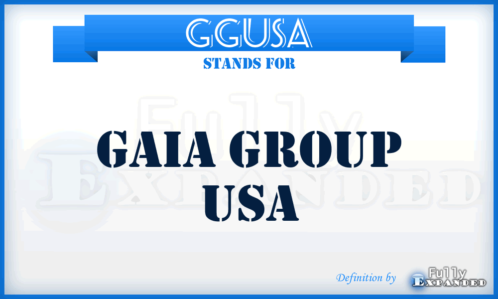 GGUSA - Gaia Group USA