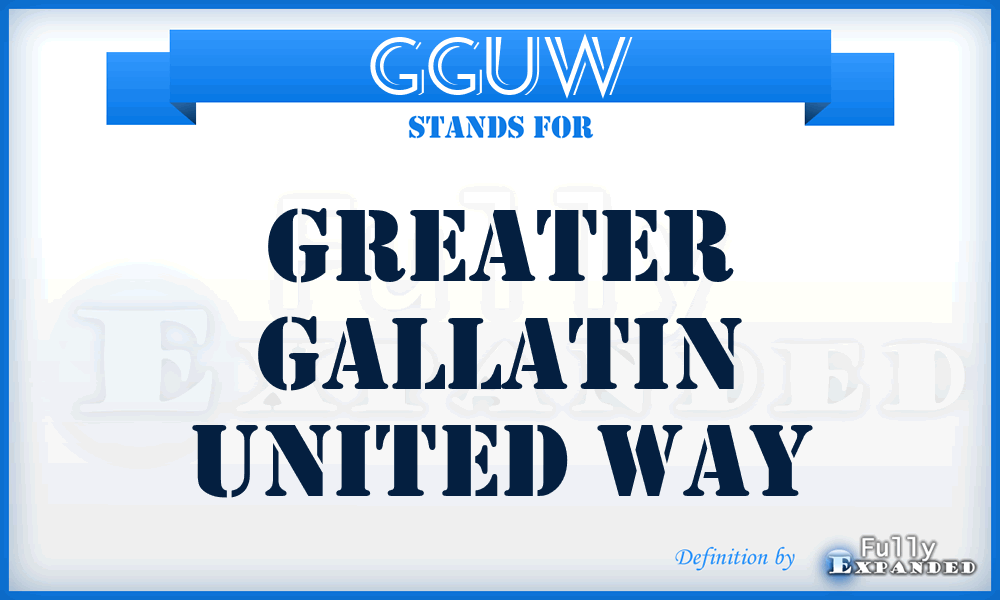 GGUW - Greater Gallatin United Way