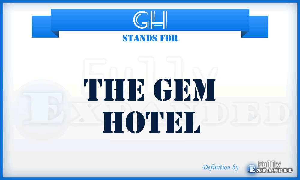 GH - The Gem Hotel