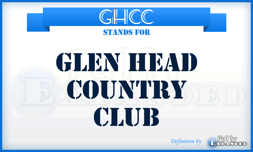 GHCC - Glen Head Country Club