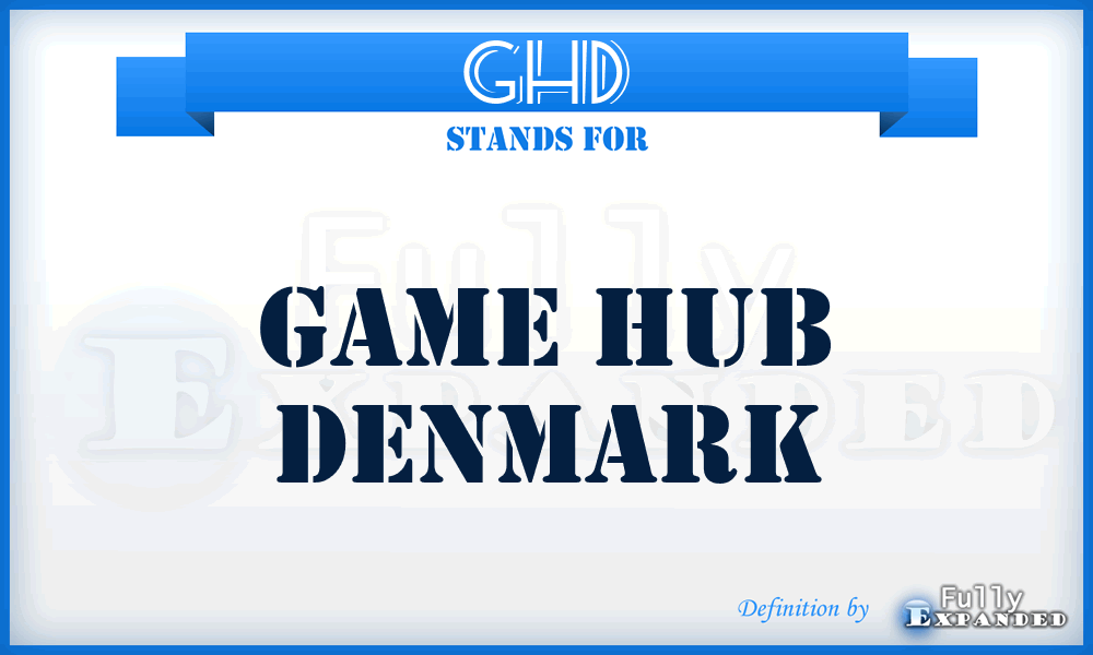 GHD - Game Hub Denmark