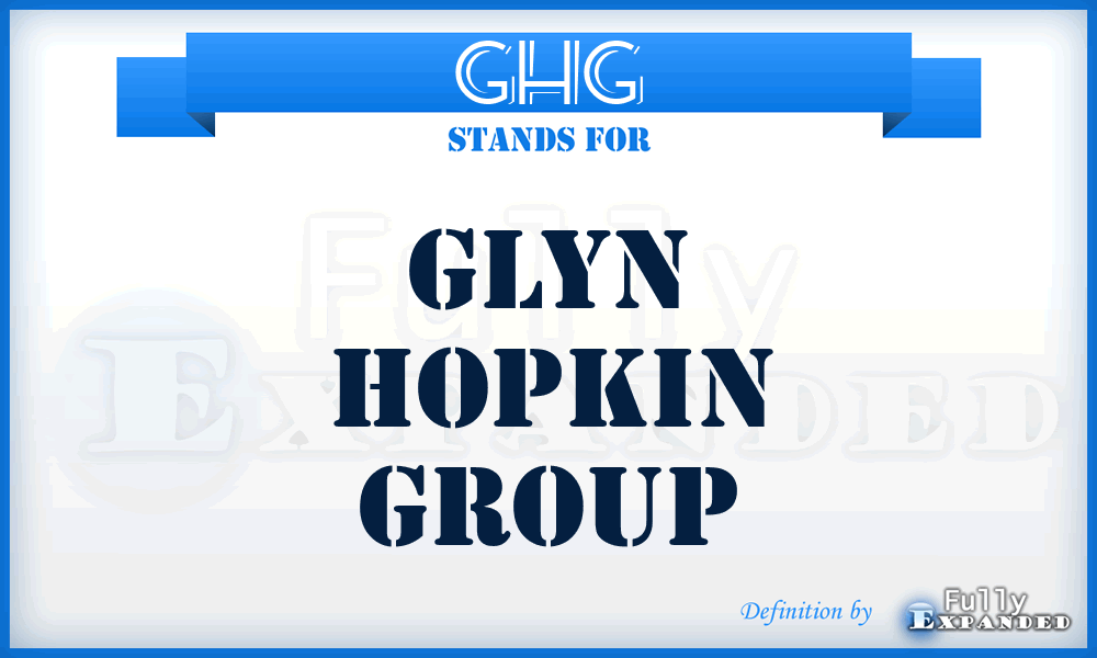 GHG - Glyn Hopkin Group