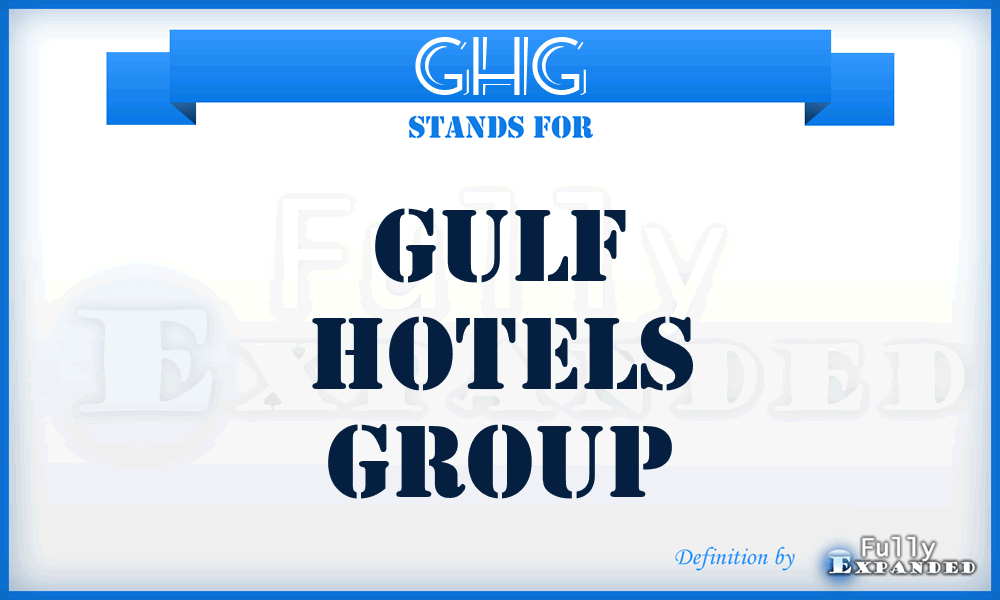 GHG - Gulf Hotels Group