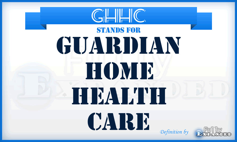 GHHC - Guardian Home Health Care