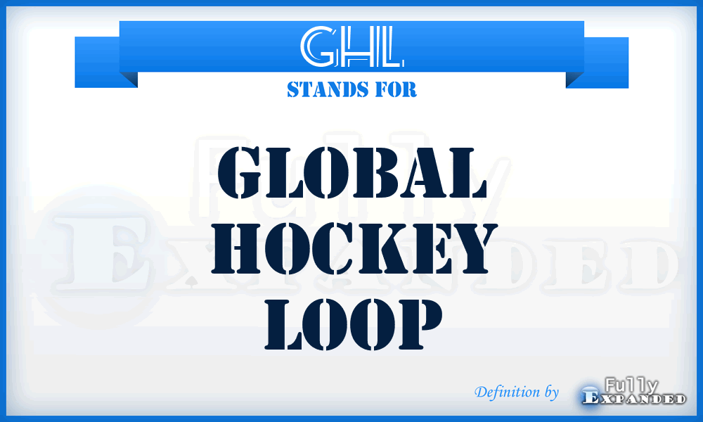 GHL - Global Hockey Loop