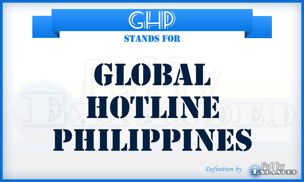 GHP - Global Hotline Philippines
