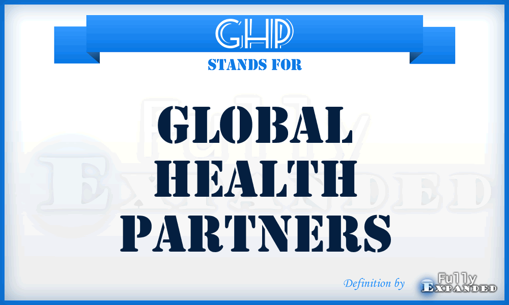 GHP - Global Health Partners