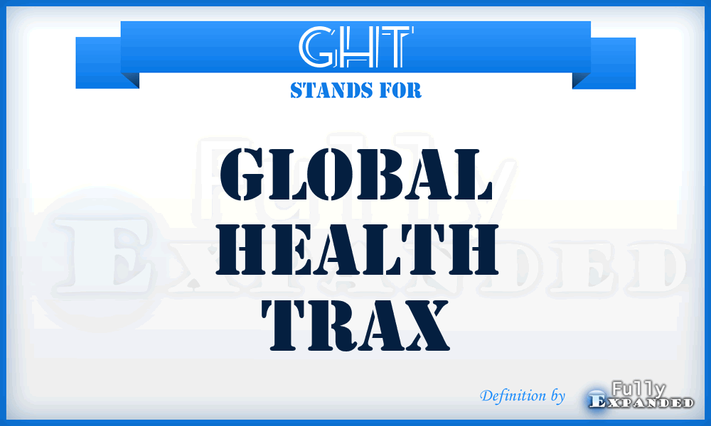 GHT - Global Health Trax