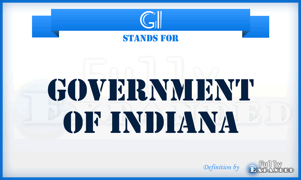 GI - Government of Indiana