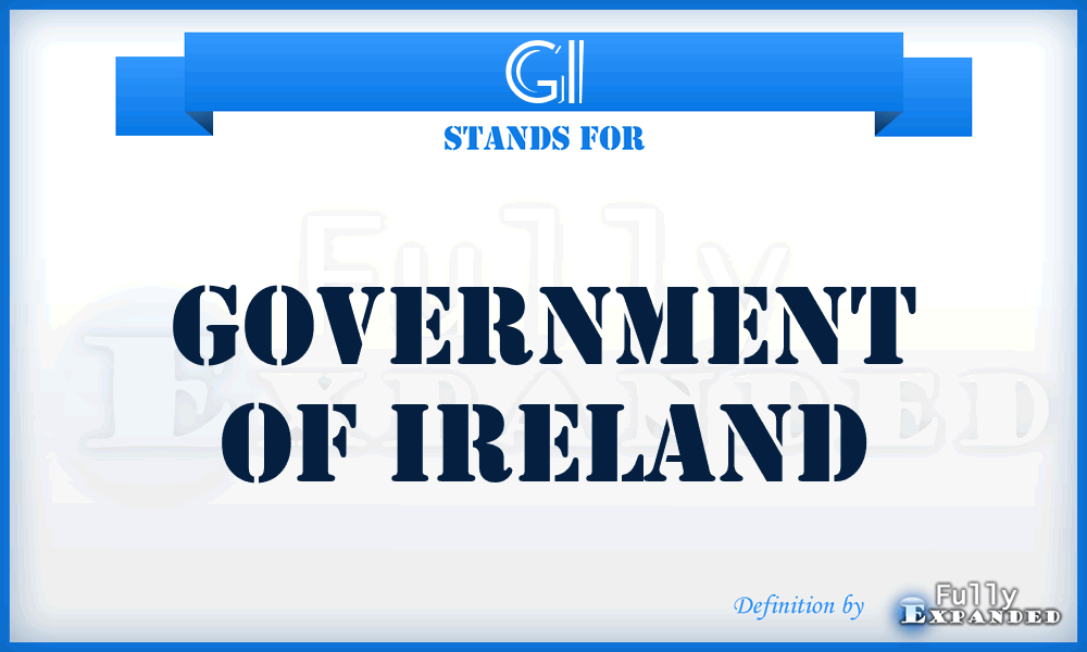 GI - Government of Ireland