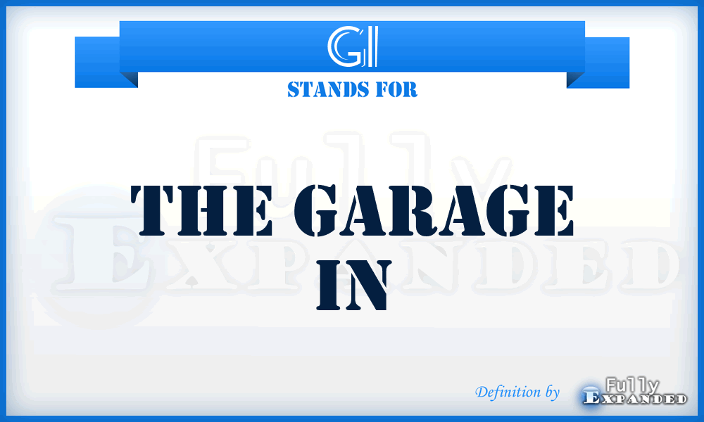 GI - The Garage In