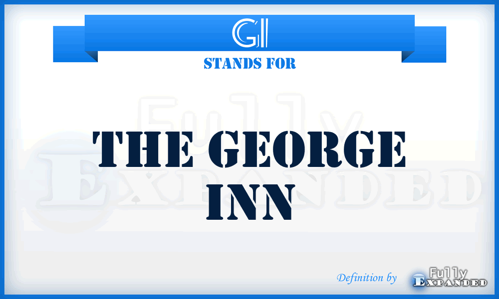 GI - The George Inn