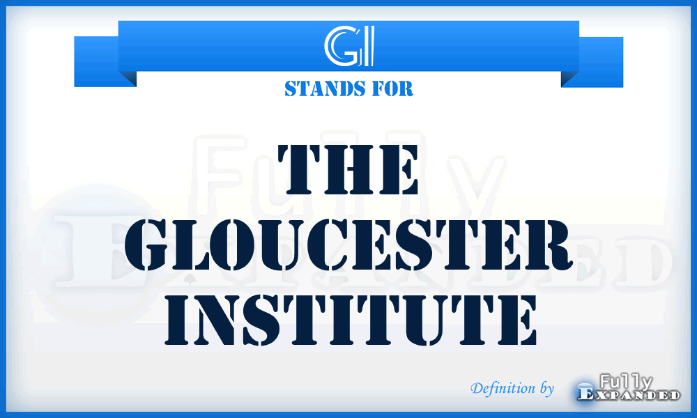 GI - The Gloucester Institute