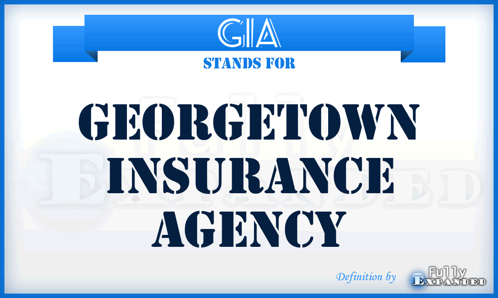 GIA - Georgetown Insurance Agency