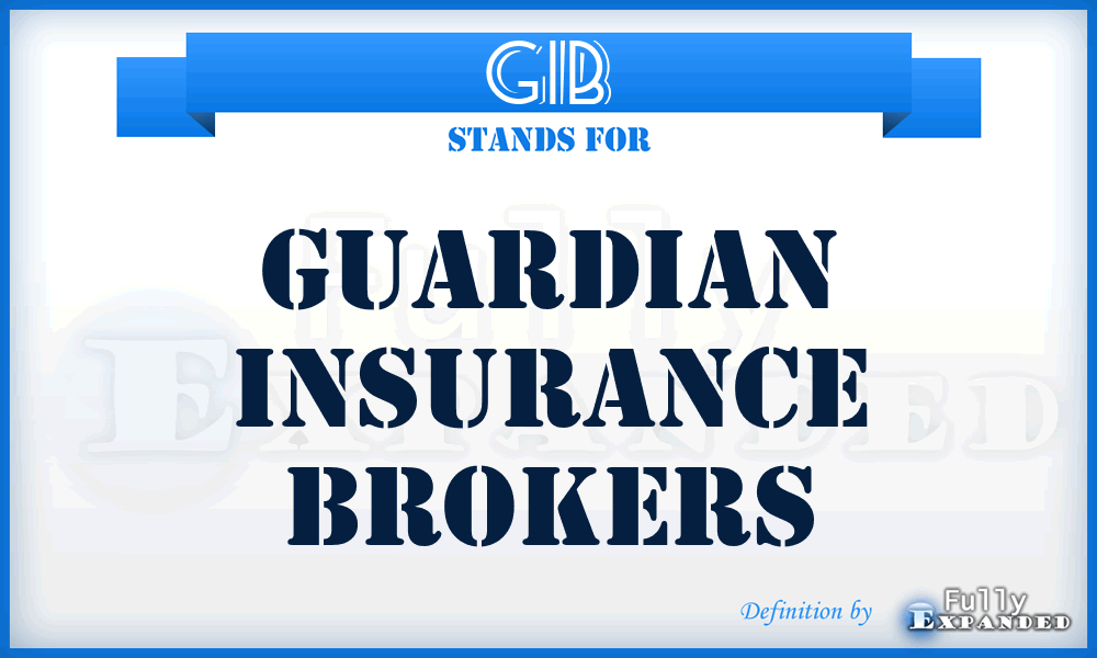 GIB - Guardian Insurance Brokers