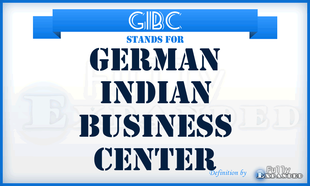 GIBC - German Indian Business Center