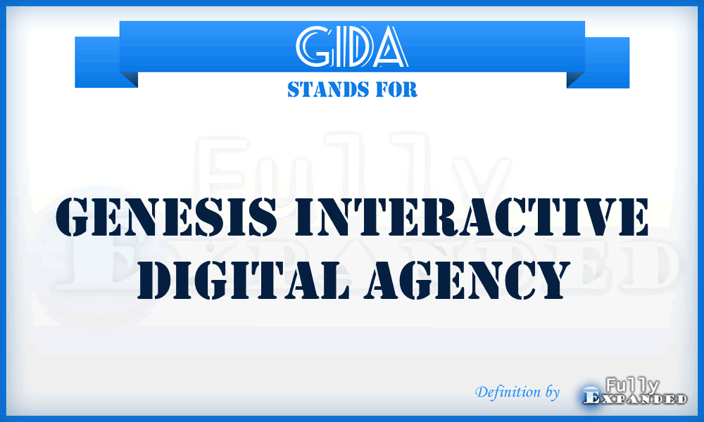 GIDA - Genesis Interactive Digital Agency