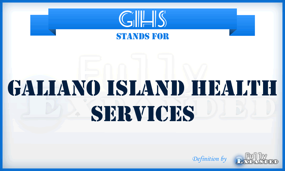 GIHS - Galiano Island Health Services