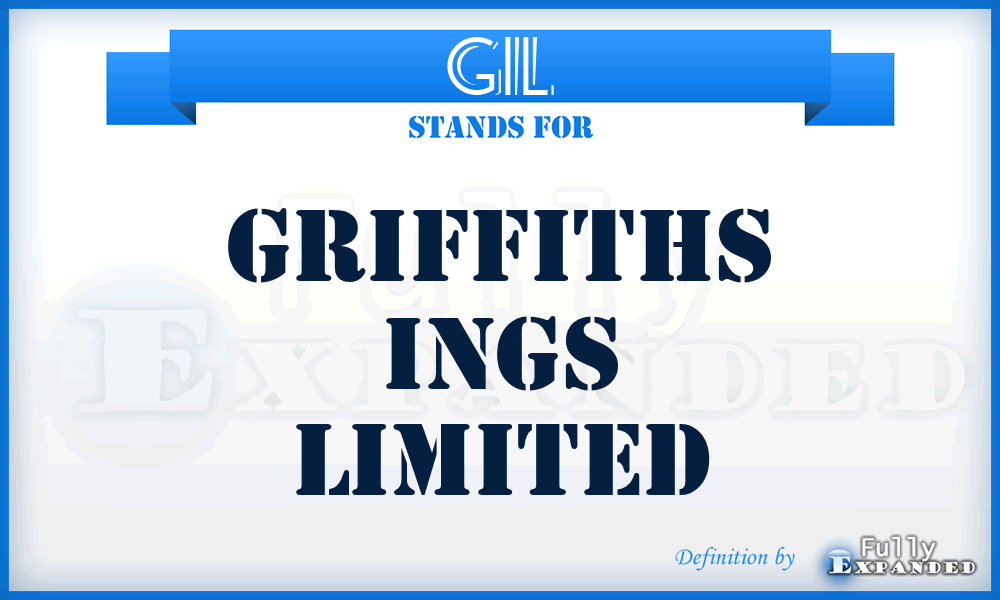 GIL - Griffiths Ings Limited