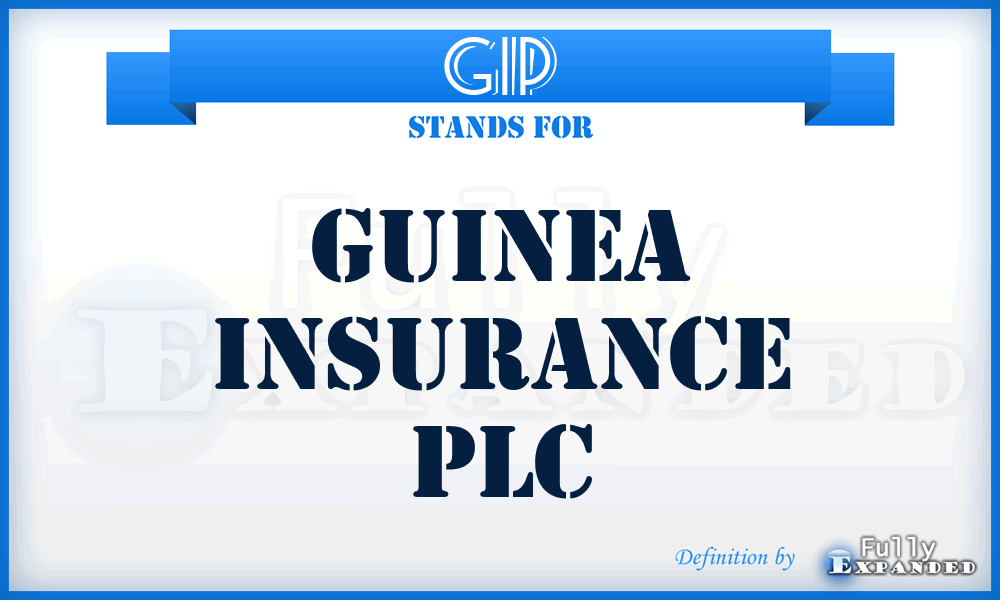 GIP - Guinea Insurance PLC