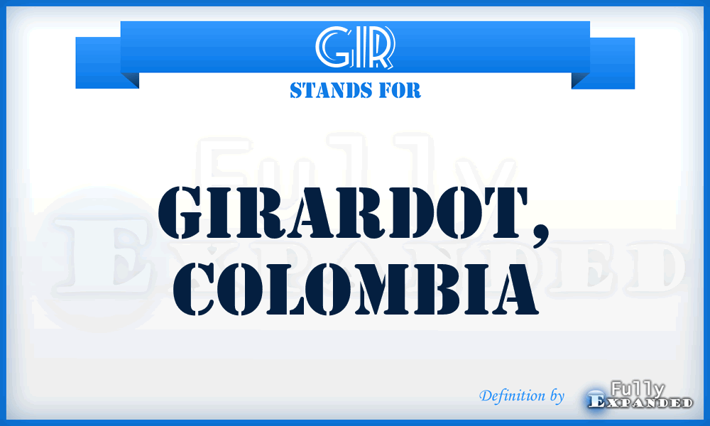 GIR - Girardot, Colombia