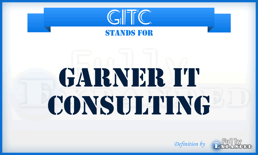 GITC - Garner IT Consulting
