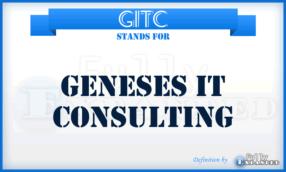 GITC - Geneses IT Consulting
