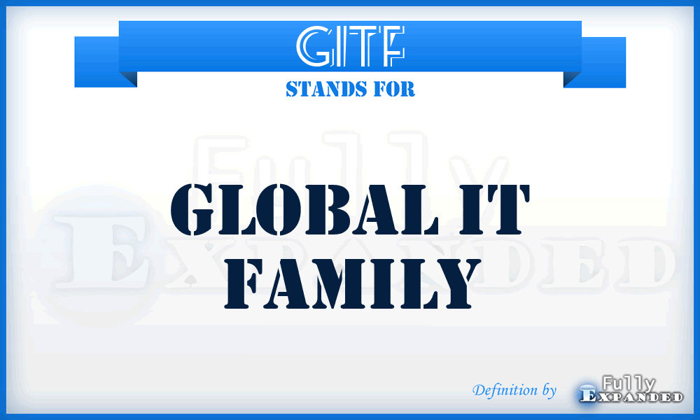 GITF - Global IT Family