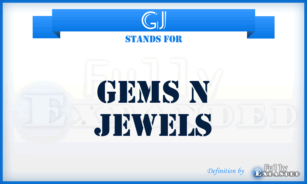 GJ - Gems n Jewels