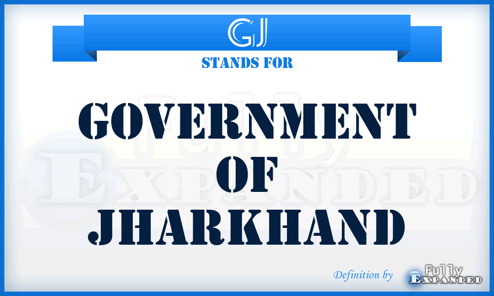 GJ - Government of Jharkhand