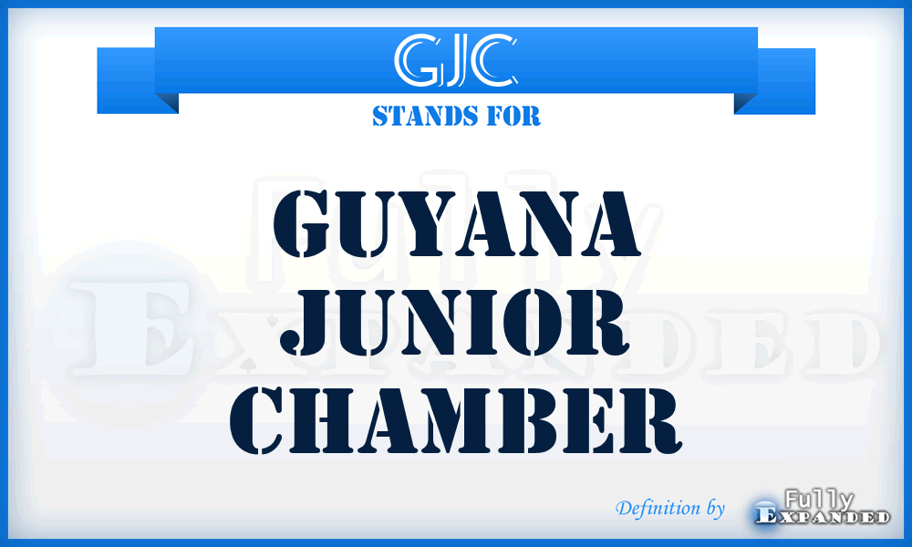 GJC - Guyana Junior Chamber