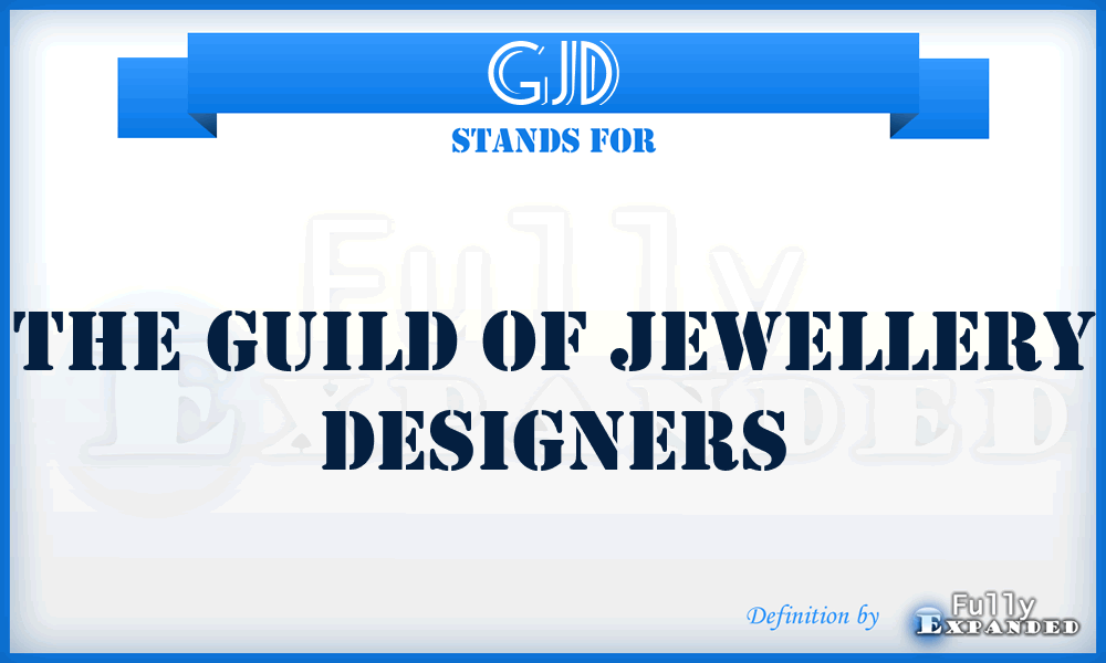 GJD - The Guild of Jewellery Designers