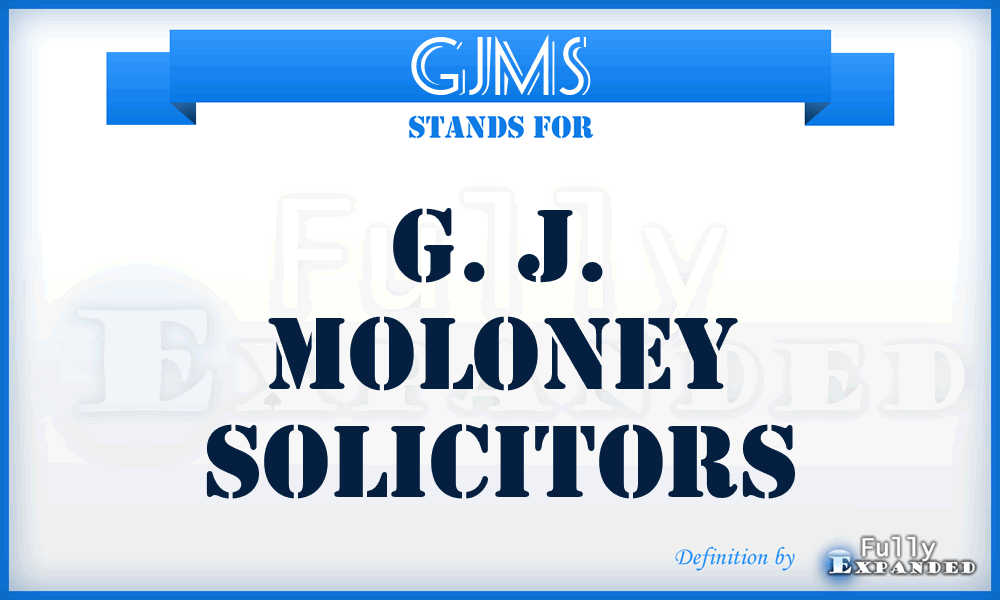 GJMS - G. J. Moloney Solicitors