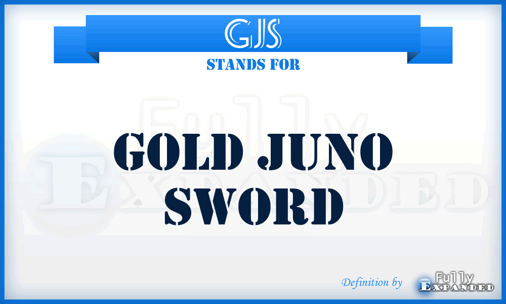 GJS - Gold Juno Sword