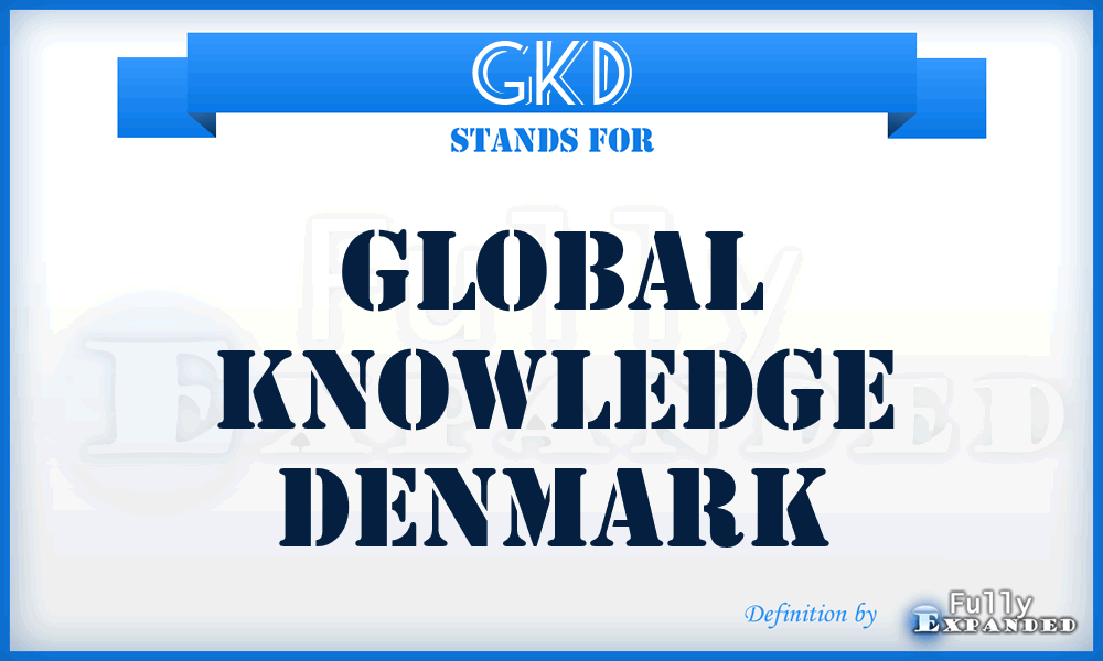 GKD - Global Knowledge Denmark