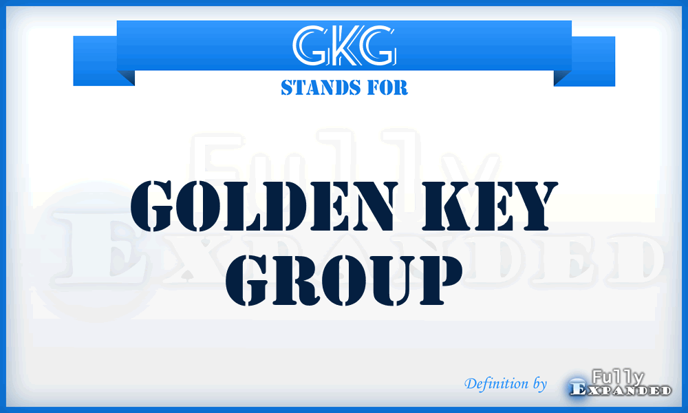 GKG - Golden Key Group
