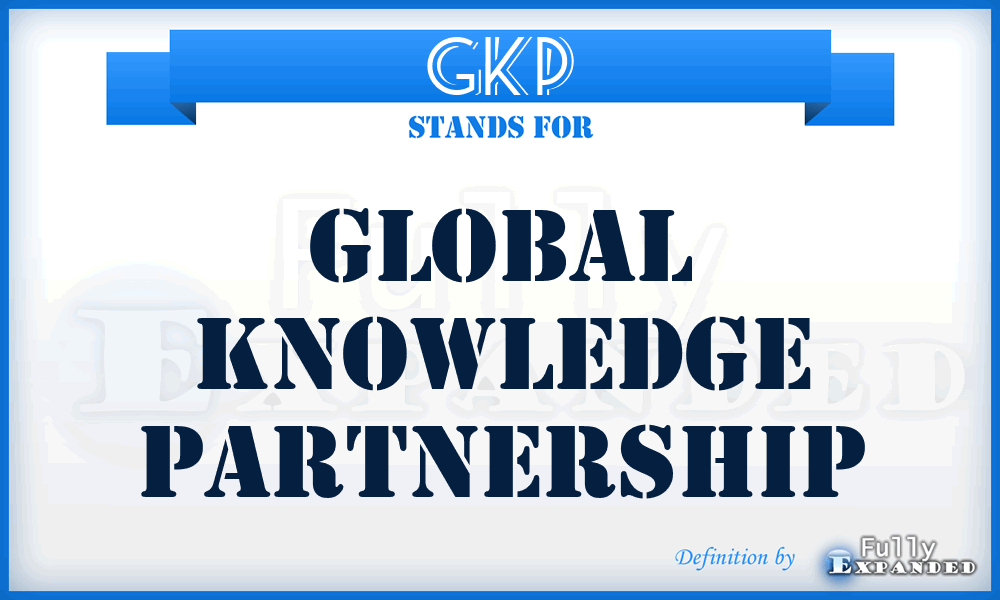 GKP - Global Knowledge Partnership
