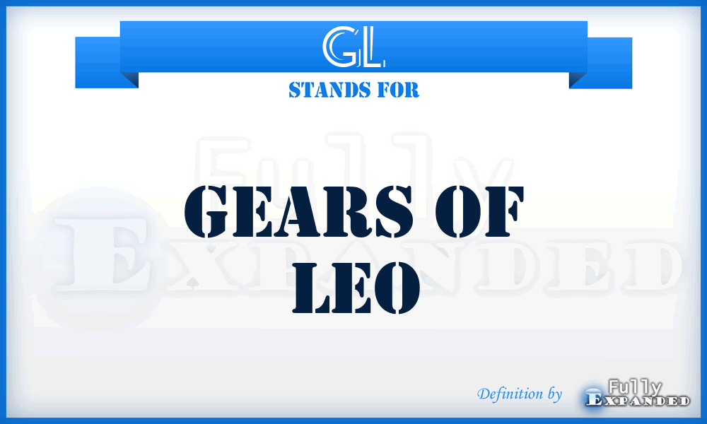 GL - Gears of Leo